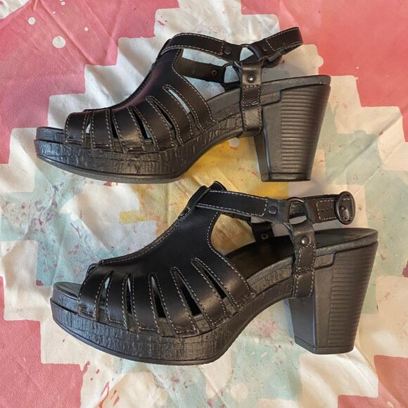 Dansko Randa Leather Clog Sandal sz39 - Picture 1 of 5